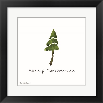 Framed Merry Christmas Print