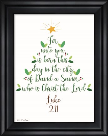 Framed Savior Print