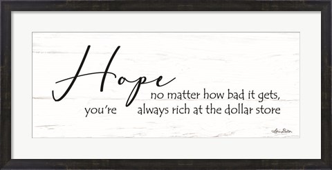 Framed Hope Print
