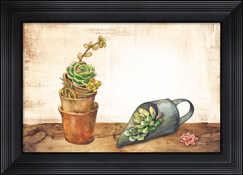 Framed Vintage Planting Scoop Print