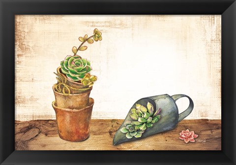 Framed Vintage Planting Scoop Print