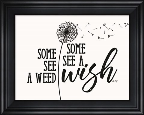 Framed Wish Print