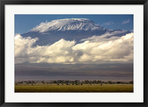 Framed Amboseli National Park, Kenya Print