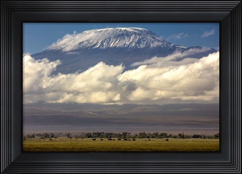 Framed Amboseli National Park, Kenya Print