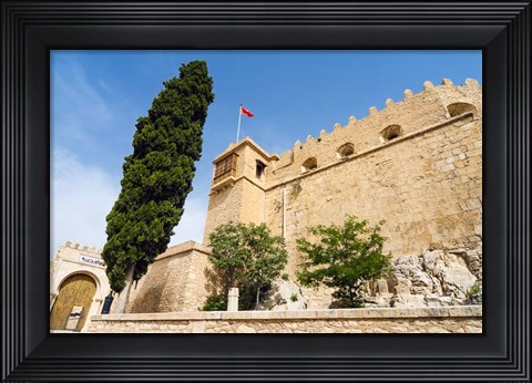 Framed Borj, Fort, El Kef or Le Kef, Tunisia Print