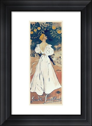 Framed Yvette Guilbert Print
