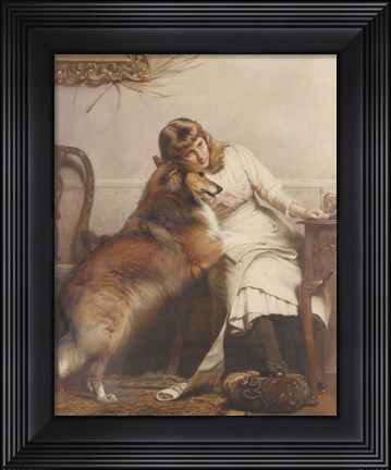 Framed Sweethearts Print