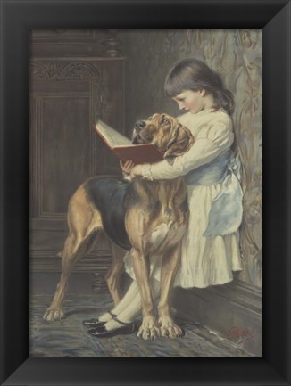 Framed Naughty Boy! Print