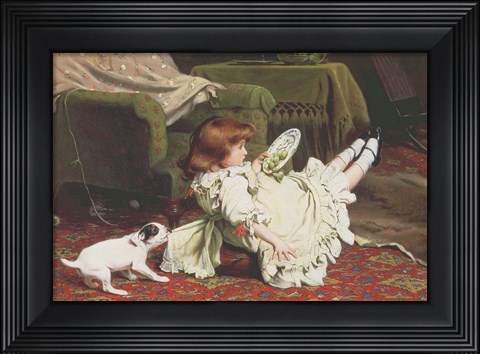 Framed Time to Play Print