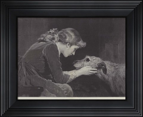 Framed Faithful and True Print