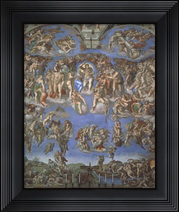 Framed Last Judgement Print