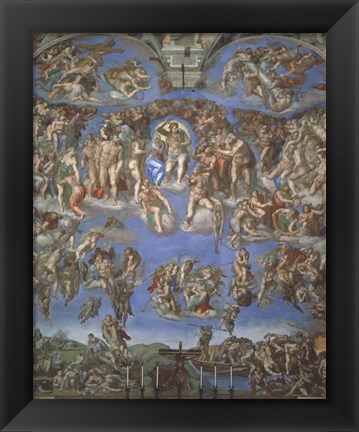 Framed Last Judgement Print