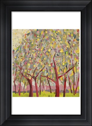 Framed Gold Orchard Print