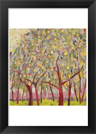 Framed Gold Orchard Print