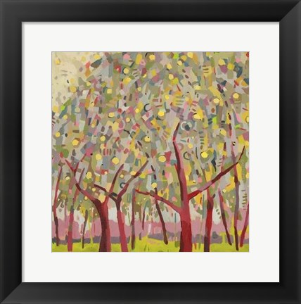 Framed Gold Orchard Print