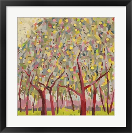 Framed Gold Orchard Print