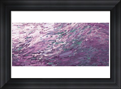 Framed Heather Skies Reflecting Print