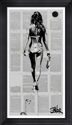 Framed Beachcomber Print