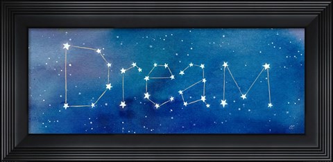Framed Star Sign Dream Print