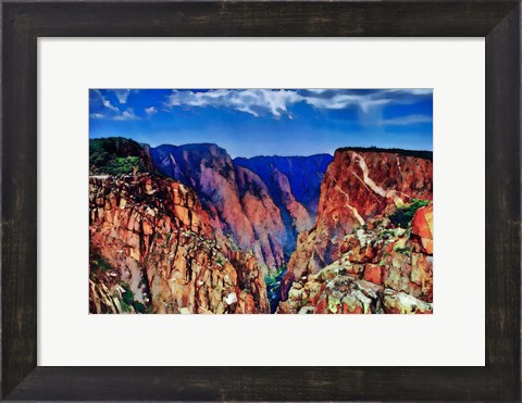 Framed Black Canyon Print
