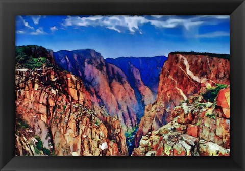 Framed Black Canyon Print