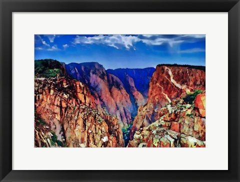 Framed Black Canyon Print