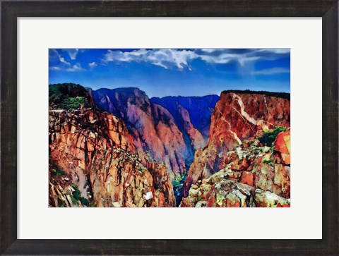 Framed Black Canyon Print