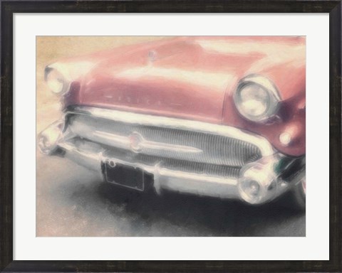 Framed Copper Buick Print