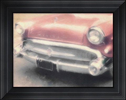 Framed Copper Buick Print
