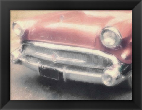 Framed Copper Buick Print