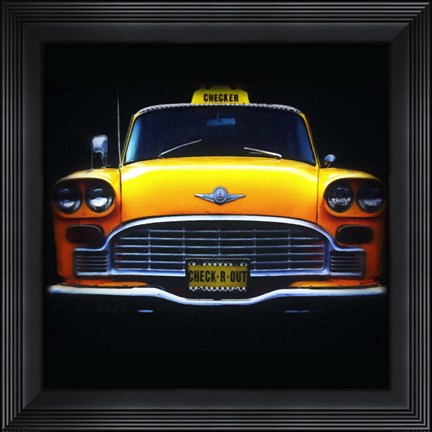 Framed Check R Out Print