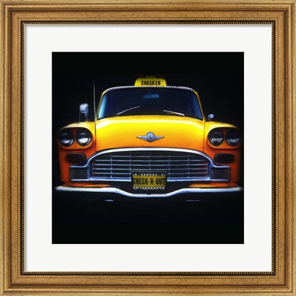 Framed Check R Out Print