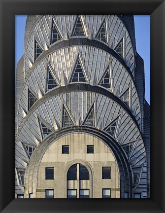Framed Chrysler Building Print