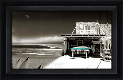 Framed Surf&#39;s Up Print