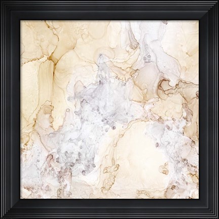 Framed Neutral Beauty Taupe Print