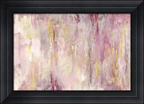 Framed Blush Gold Landscape Print