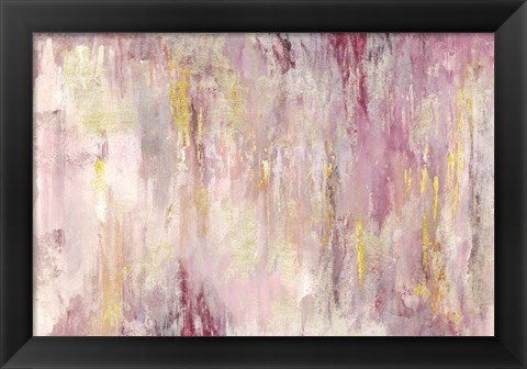 Framed Blush Gold Landscape Print