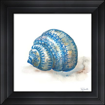 Framed Bohemian Shells I Print