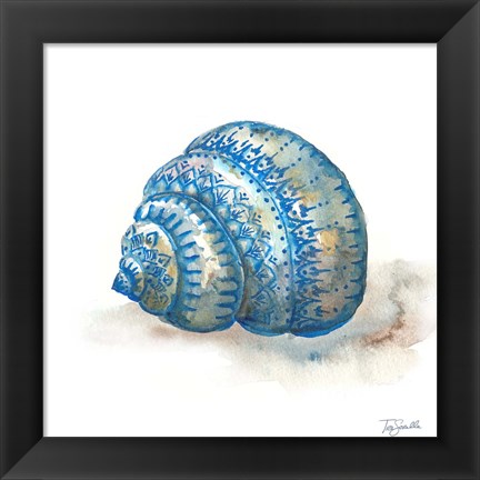 Framed Bohemian Shells I Print