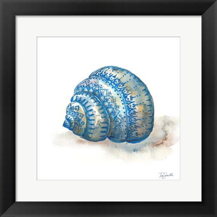 Framed Bohemian Shells I Print