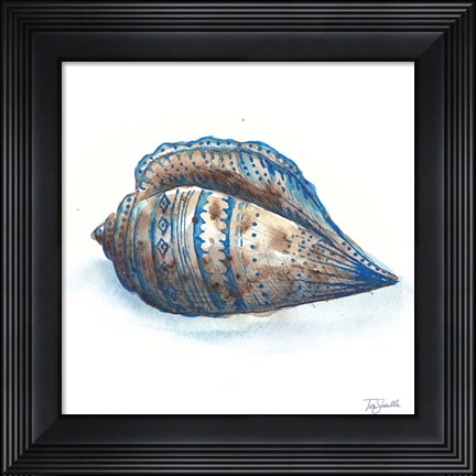 Framed Bohemian Shells II Print