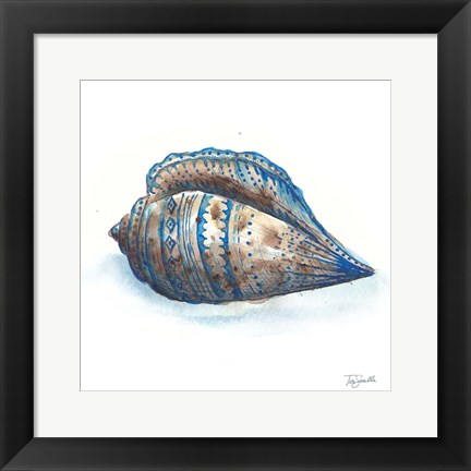 Framed Bohemian Shells II Print