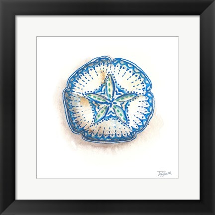 Framed Bohemian Shells VI Print