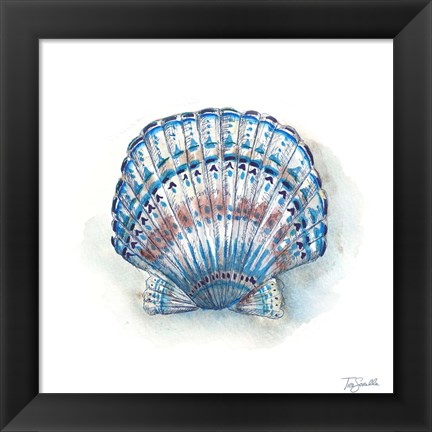 Framed Bohemian Shells VII Print