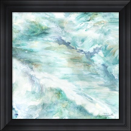 Framed Ocean Waves II Print