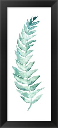 Framed Botanical Fern Single I Print