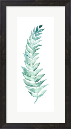 Framed Botanical Fern Single I Print