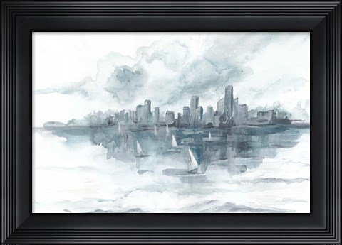 Framed City Views Print