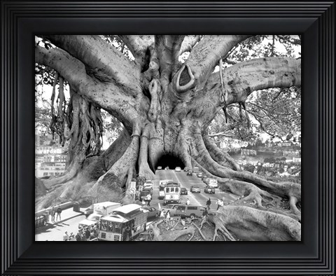 Framed Tourist Trap Print