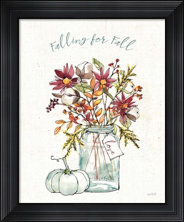 Framed Festive Foliage II Print